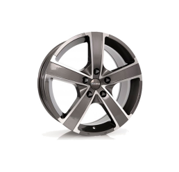 MOMO italy Win pro evo anthracite glossy polished R17 W7 PCD5x112 ET45 DIA72.3