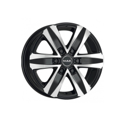 MAK Stone6 black mirror R18 W8 PCD6x139.7 ET35 DIA106.1
