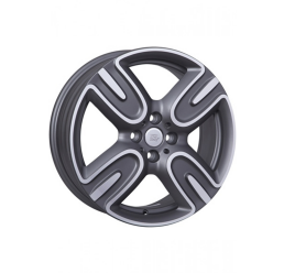 W1655 matt gun metal polished