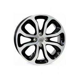 WSP Italy W3403 glossy black polished R16 W6 PCD4x108 ET23 DIA65.1