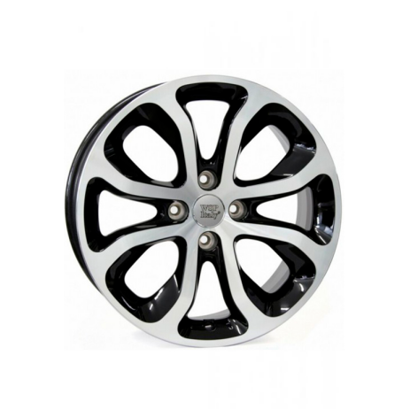 W3403 glossy black polished - фото 1