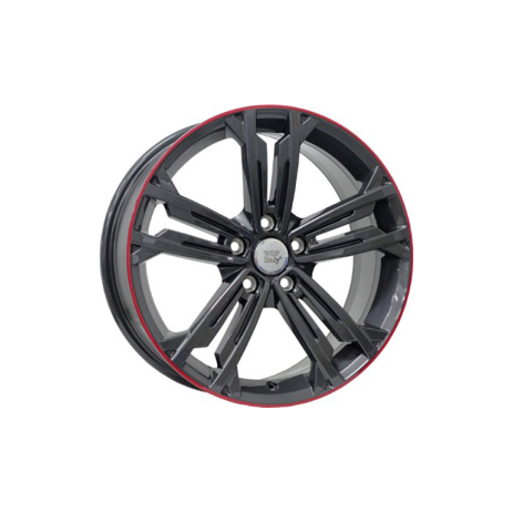 W471 anthracite lip red - фото 1