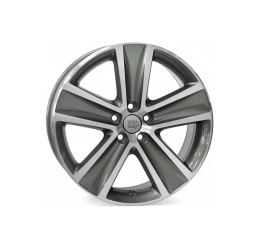 WSP Italy W463 anthracite polished R16 W7 PCD5x100 ET46 DIA57.1