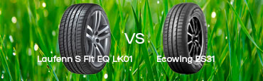 Сравнительный анализ шин 195/65R15 91V: Laufenn S Fit EQ LK01  против Kumho Ecowing ES31