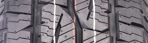 Малюнок протектора Bridgestone Dueler A/T 001 Шини Bridgestone Dueler A/T 001