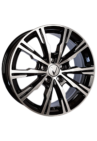 Купить шины Vector B221 Алмаз черный ... R17 W7.5 PCD5x120 ET32 DIA72.6