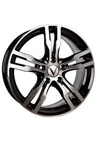 Купить шины Vector B192 Алмаз черный ... R17 W7.0 PCD5x114.3 ET39 DIA60.1